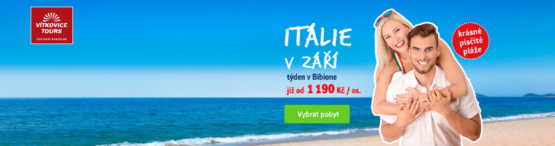 Vítkovice Tours - Bibione v září