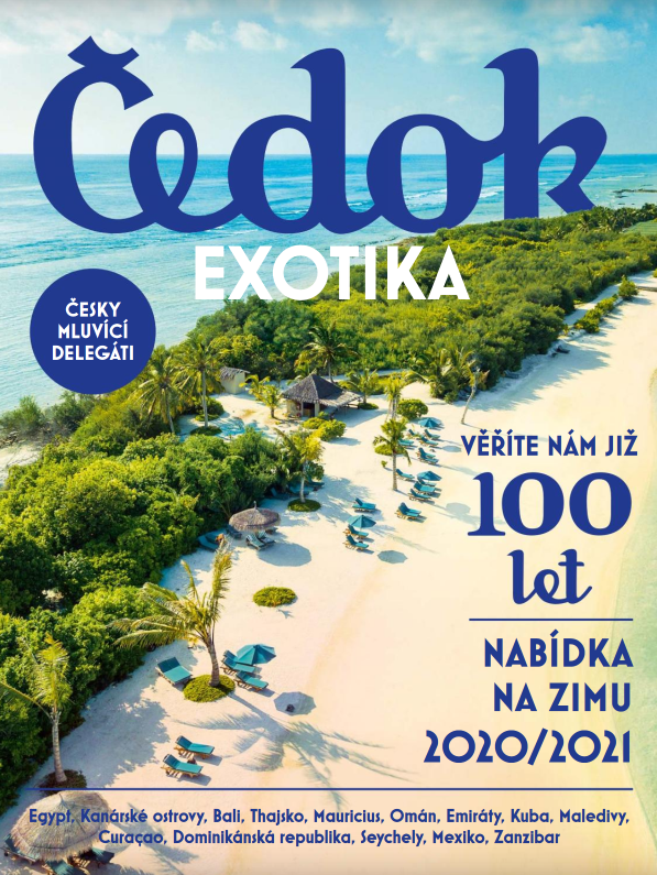 Katalog exotické dovolené CK Čedok