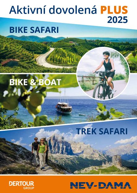 Katalog CK NEV-DAMA 2025 pro aktivní cestovatele